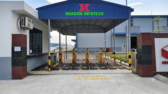 Cổng Kiểm Soát Xe 2 Bánh Tự Động Ra Vào Nhà Máy